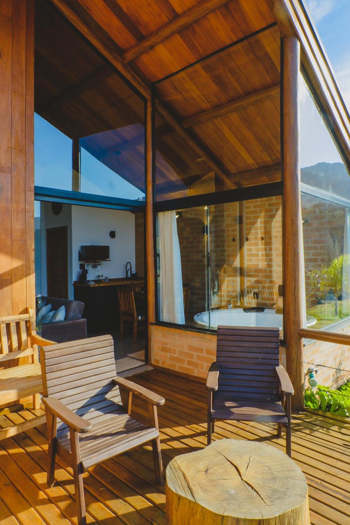 Pousada Ho'Oponopono Chalets & Wine Sapucai-Mirim Exterior photo